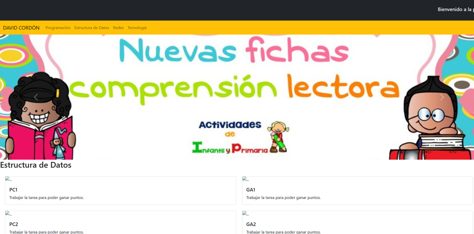 pagina web